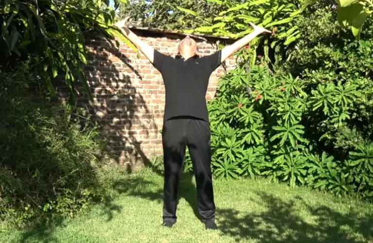 Técnica de Estiramiento Completo máxima extensión.