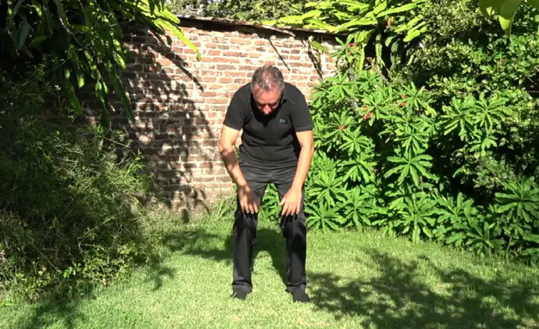 Técnica de Estiramiento Completo movimiento de ascenso.