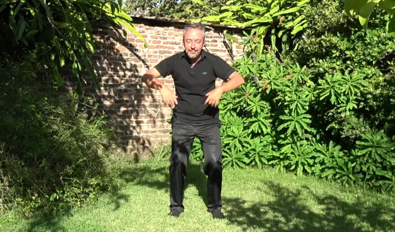 Técnica de Estiramiento Completo movimiento de ascenso.