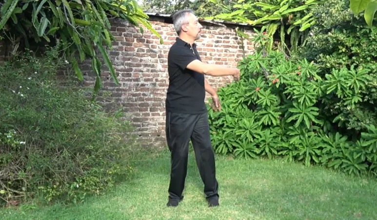 Técnica de Rotación de Columna. Movimiento de giro hacia los lados.