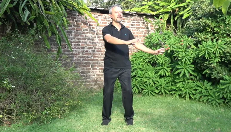 Técnica de Rotación de Columna. Movimiento de giro hacia los lados.