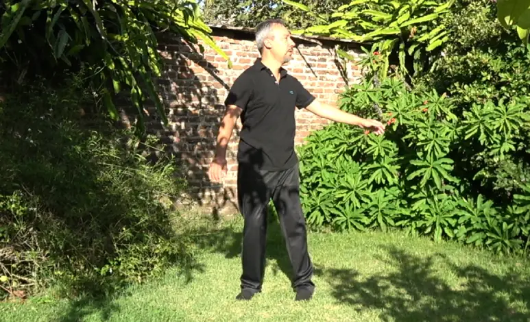 Técnica de Rotación de Columna. Movimiento de giro hacia los lados.