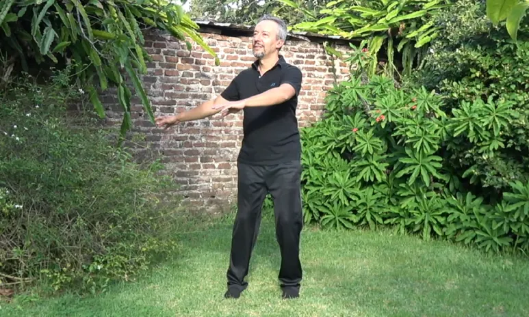 Técnica de Rotación de Columna. Movimiento de giro hacia los lados.